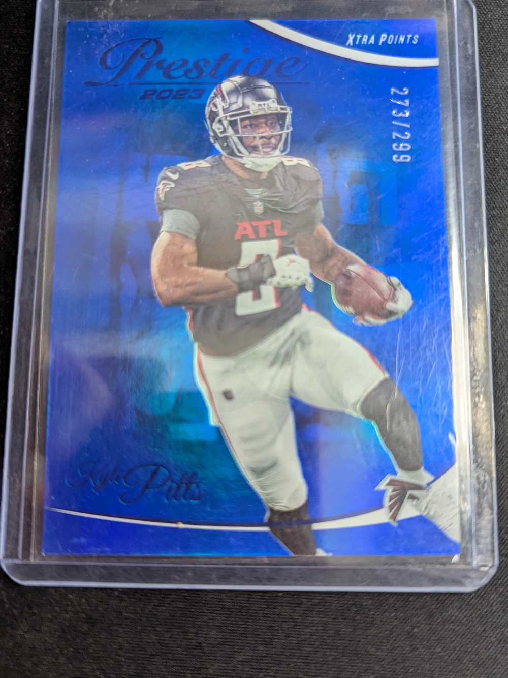 2023 Panini Prestige Kyle Pitts Blue 273/299 #15